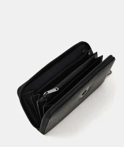 Outlet Mandarina Duck MELLOW LEATHER Wallet Nero