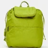 Outlet Mandarina Duck REVIVAL 2.0 Foldable Backpack With Flap MapoGreen