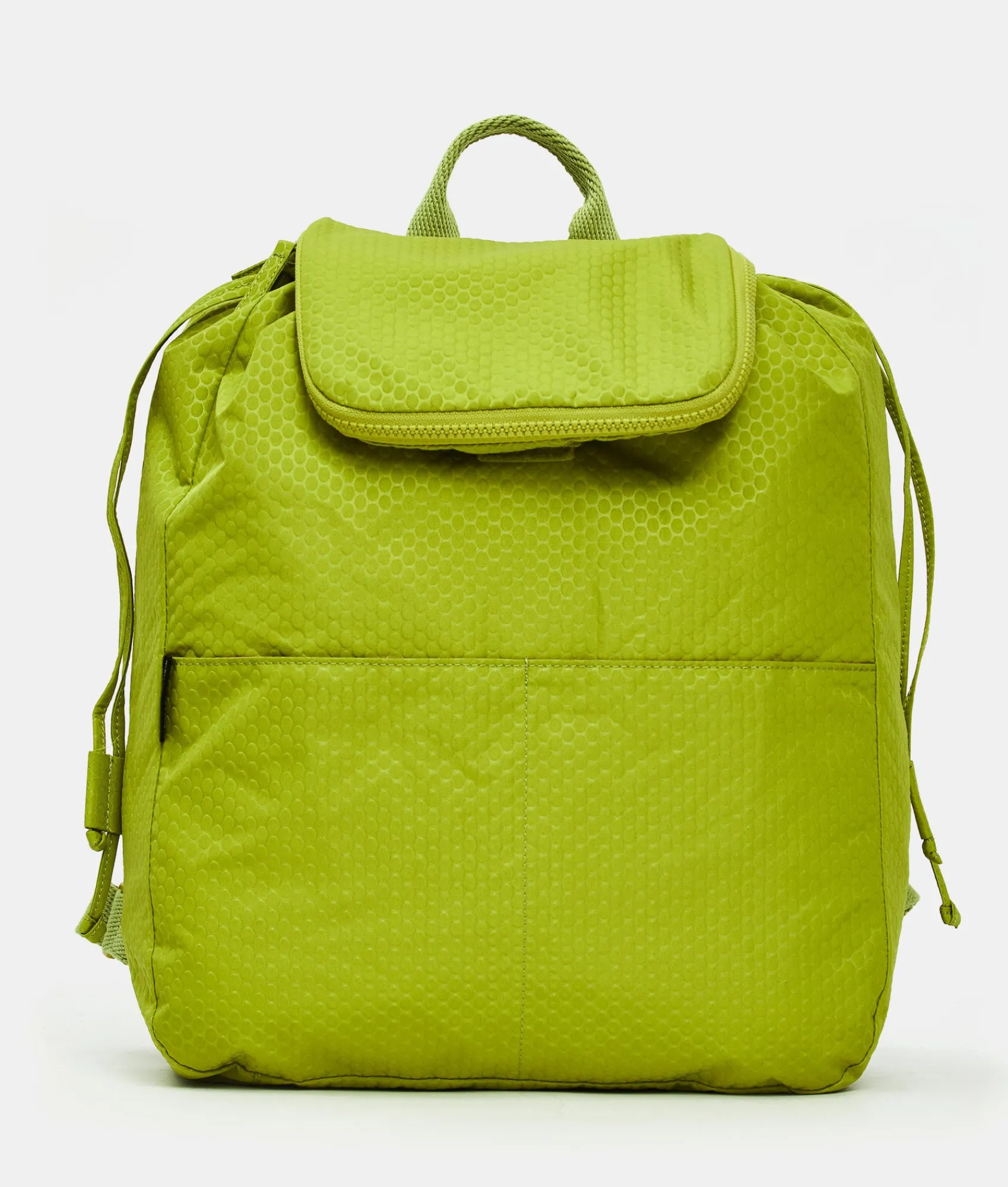 Outlet Mandarina Duck REVIVAL 2.0 Foldable Backpack With Flap MapoGreen