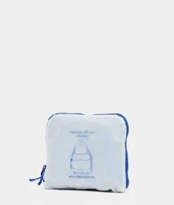Hot Mandarina Duck REVIVAL 2.0 Foldable Backpack With Flap ElectricBlue
