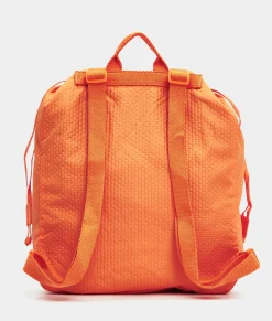 Hot Mandarina Duck REVIVAL 2.0 Foldable Backpack With Flap Tangerine