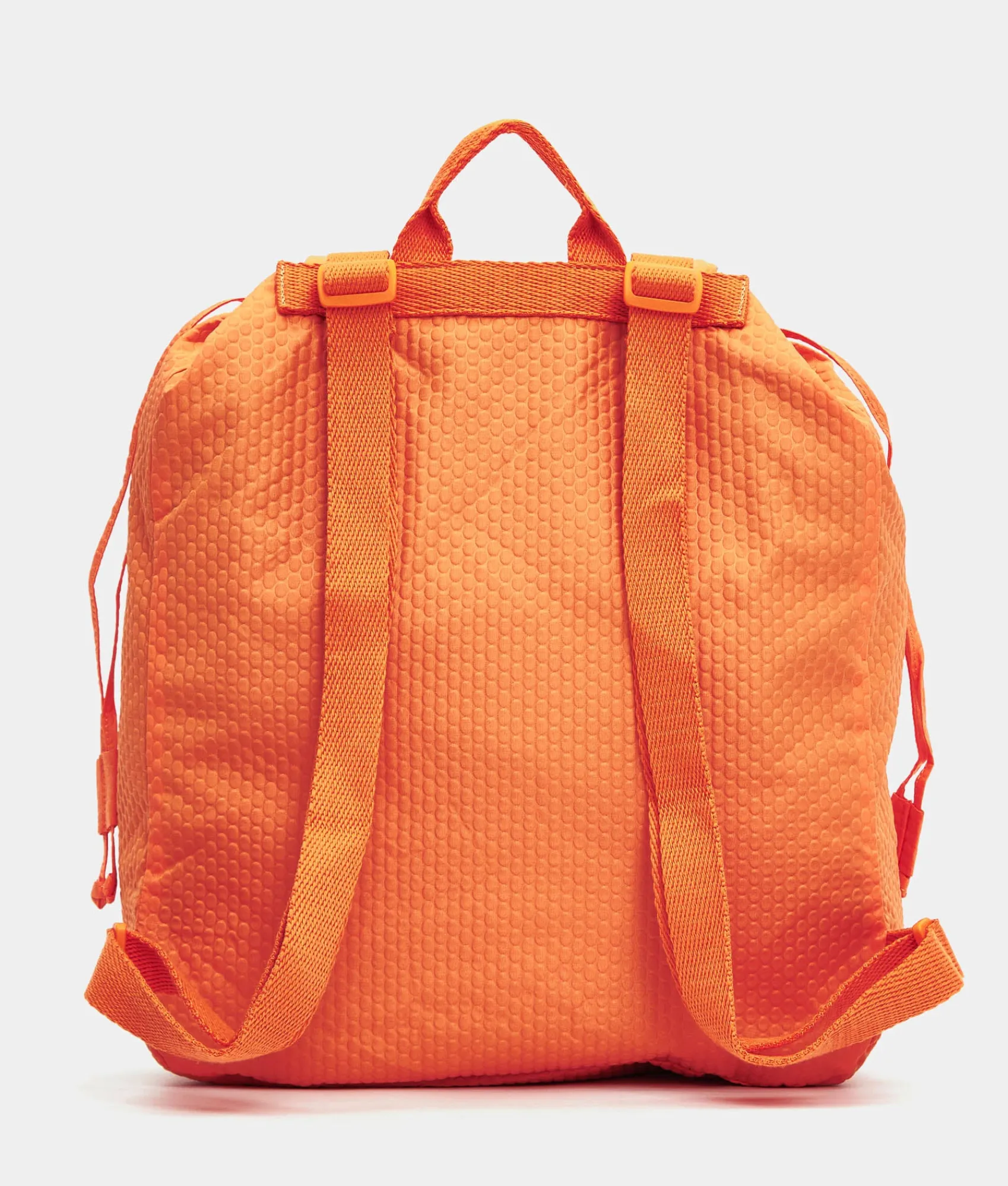 Hot Mandarina Duck REVIVAL 2.0 Foldable Backpack With Flap Tangerine