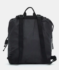 Discount Mandarina Duck REVIVAL 2.0 Foldable Backpack With Flap Black
