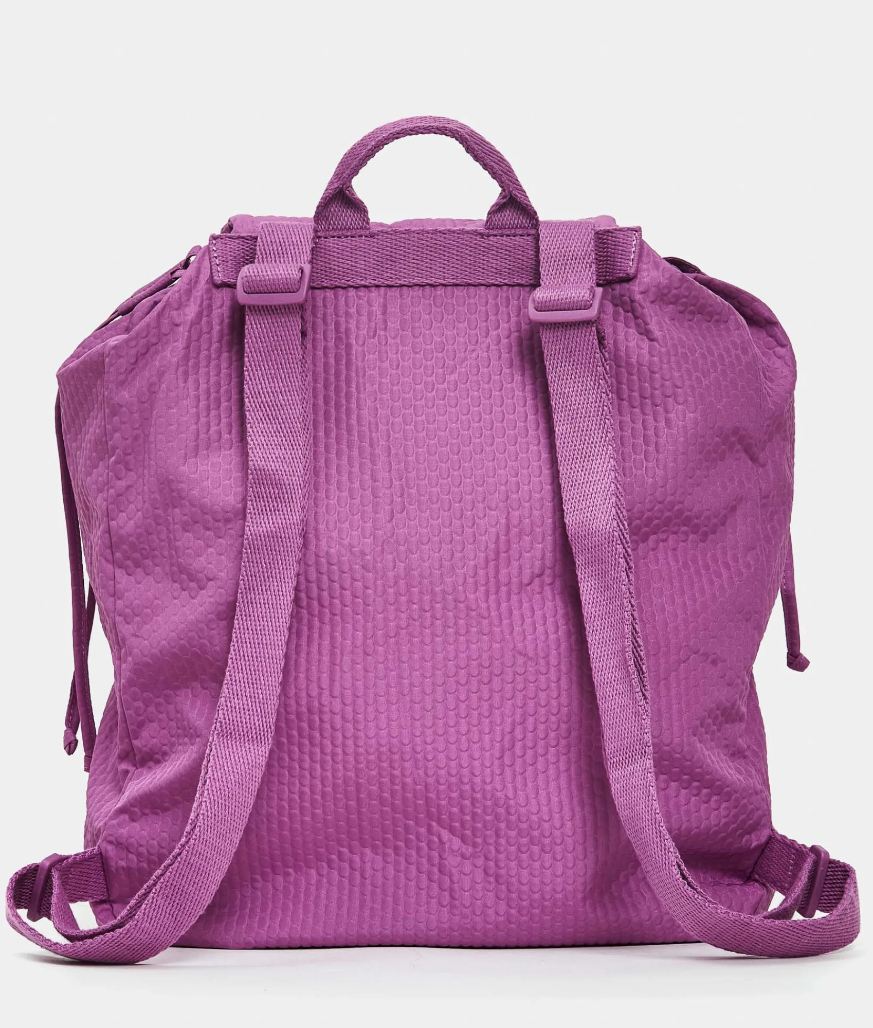 Outlet Mandarina Duck REVIVAL 2.0 Foldable Backpack With Flap Orchid