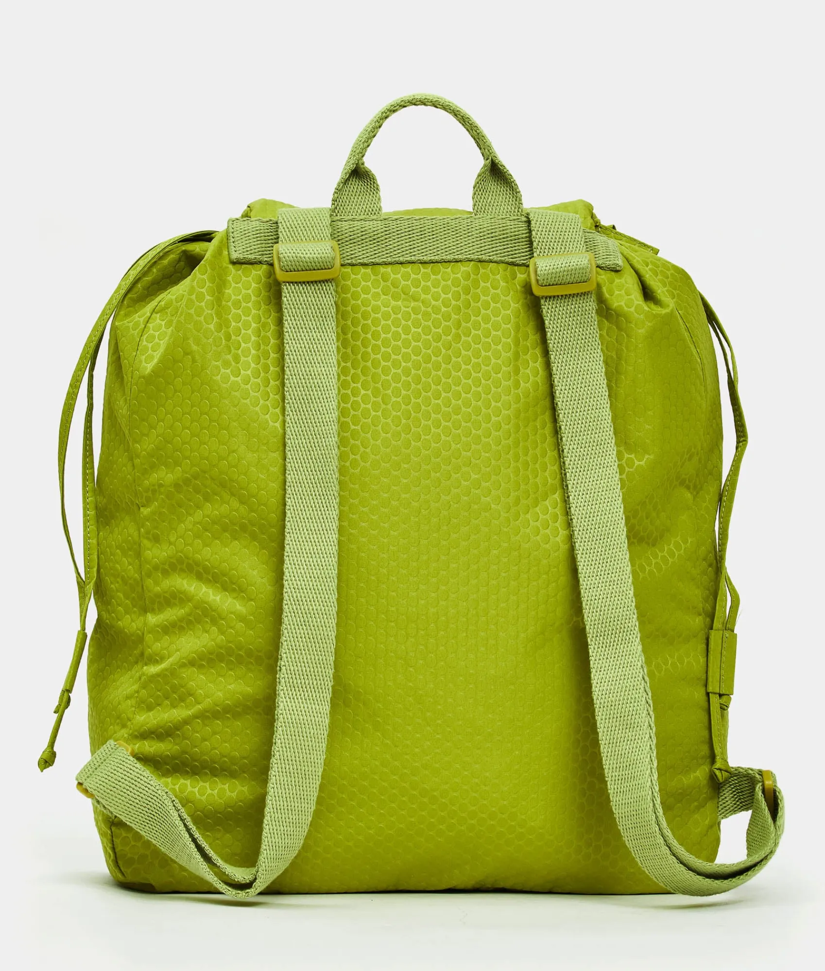 Outlet Mandarina Duck REVIVAL 2.0 Foldable Backpack With Flap MapoGreen