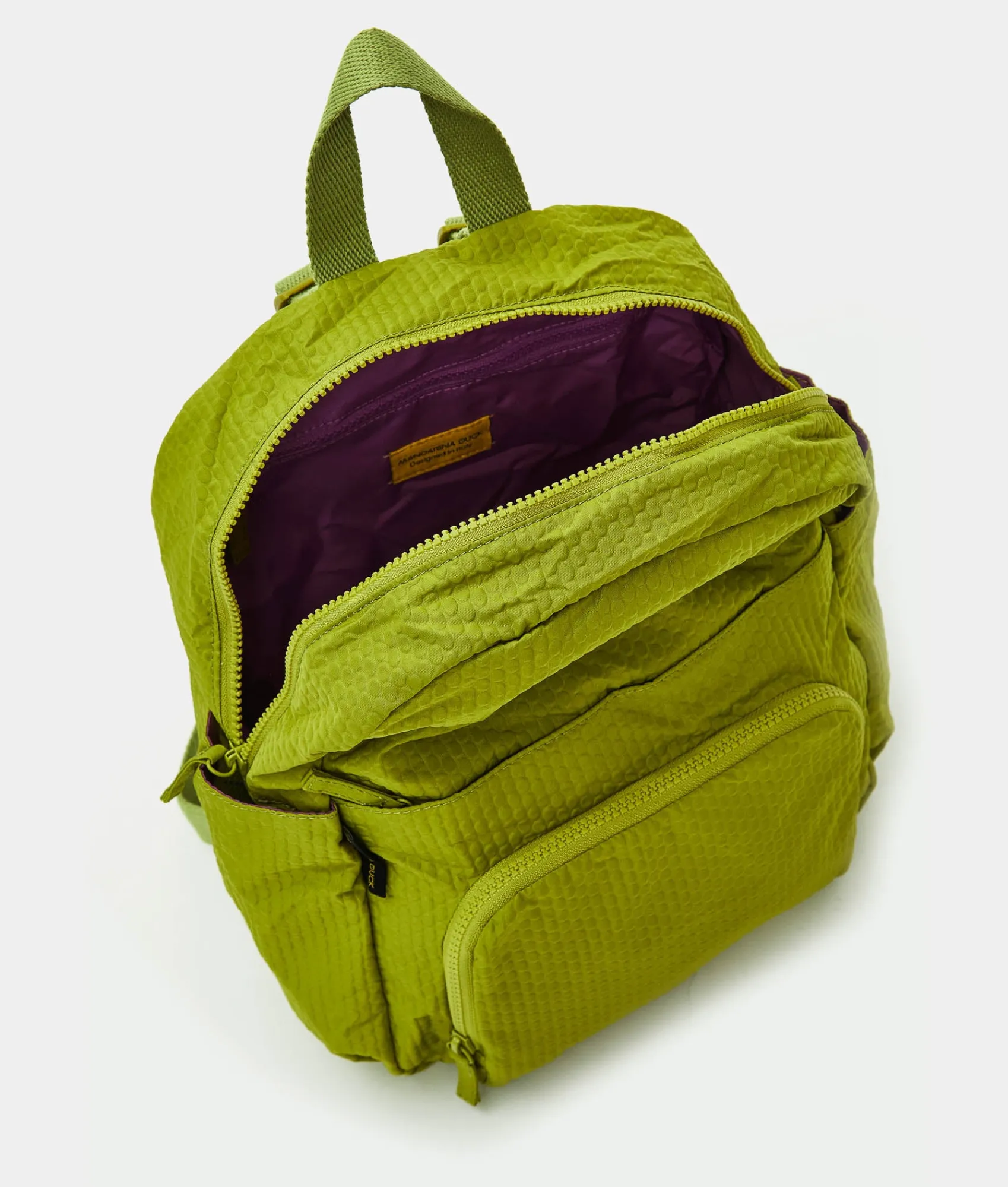 Clearance Mandarina Duck REVIVAL 2.0 Foldable Backpack MapoGreen
