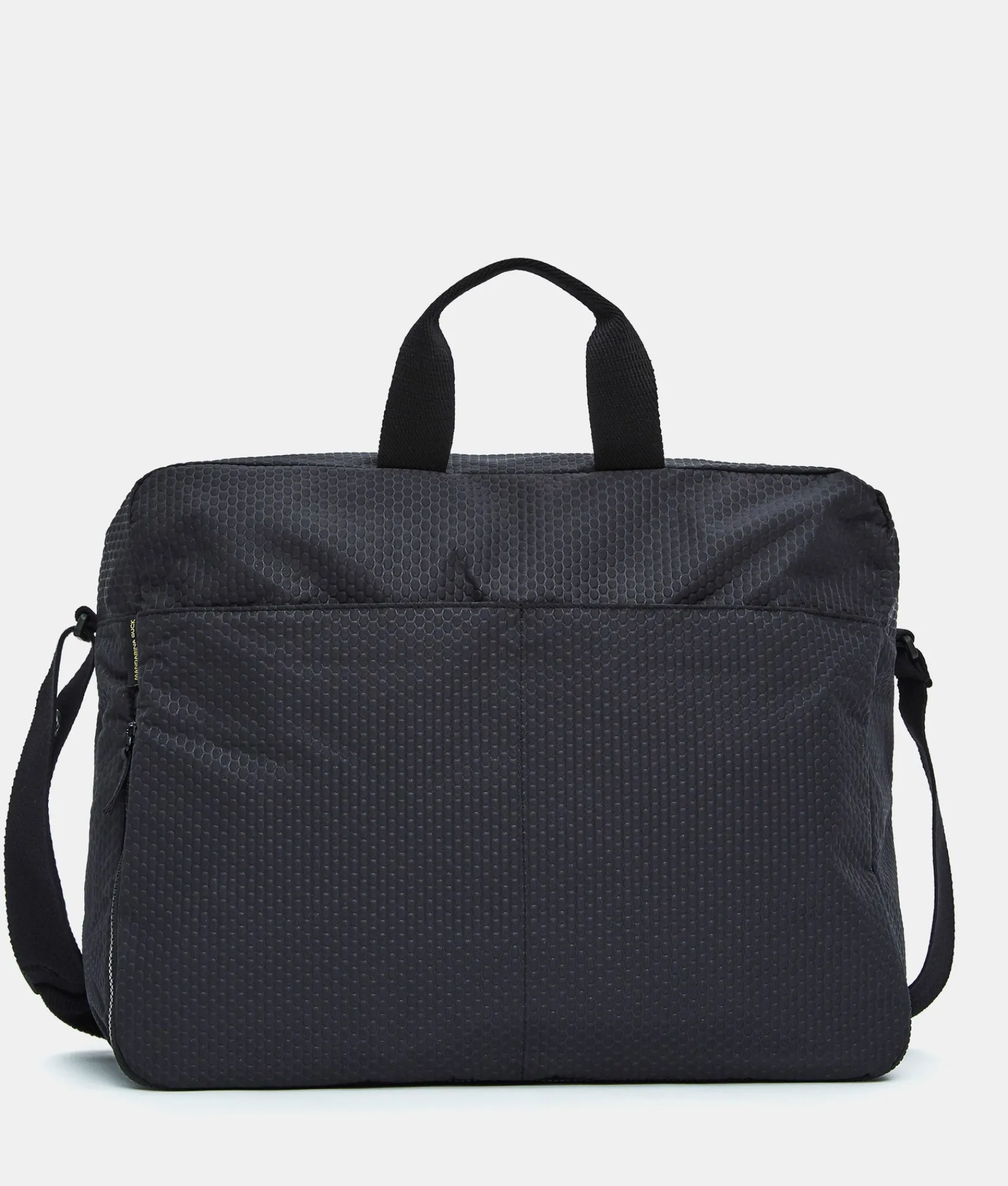 New Mandarina Duck REVIVAL 2.0 Foldable Boxy Duffle Black