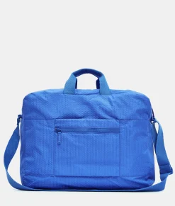 Clearance Mandarina Duck REVIVAL 2.0 Foldable Boxy Duffle ElectricBlue