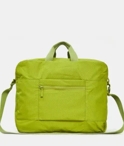 Fashion Mandarina Duck REVIVAL 2.0 Foldable Boxy Duffle MapoGreen