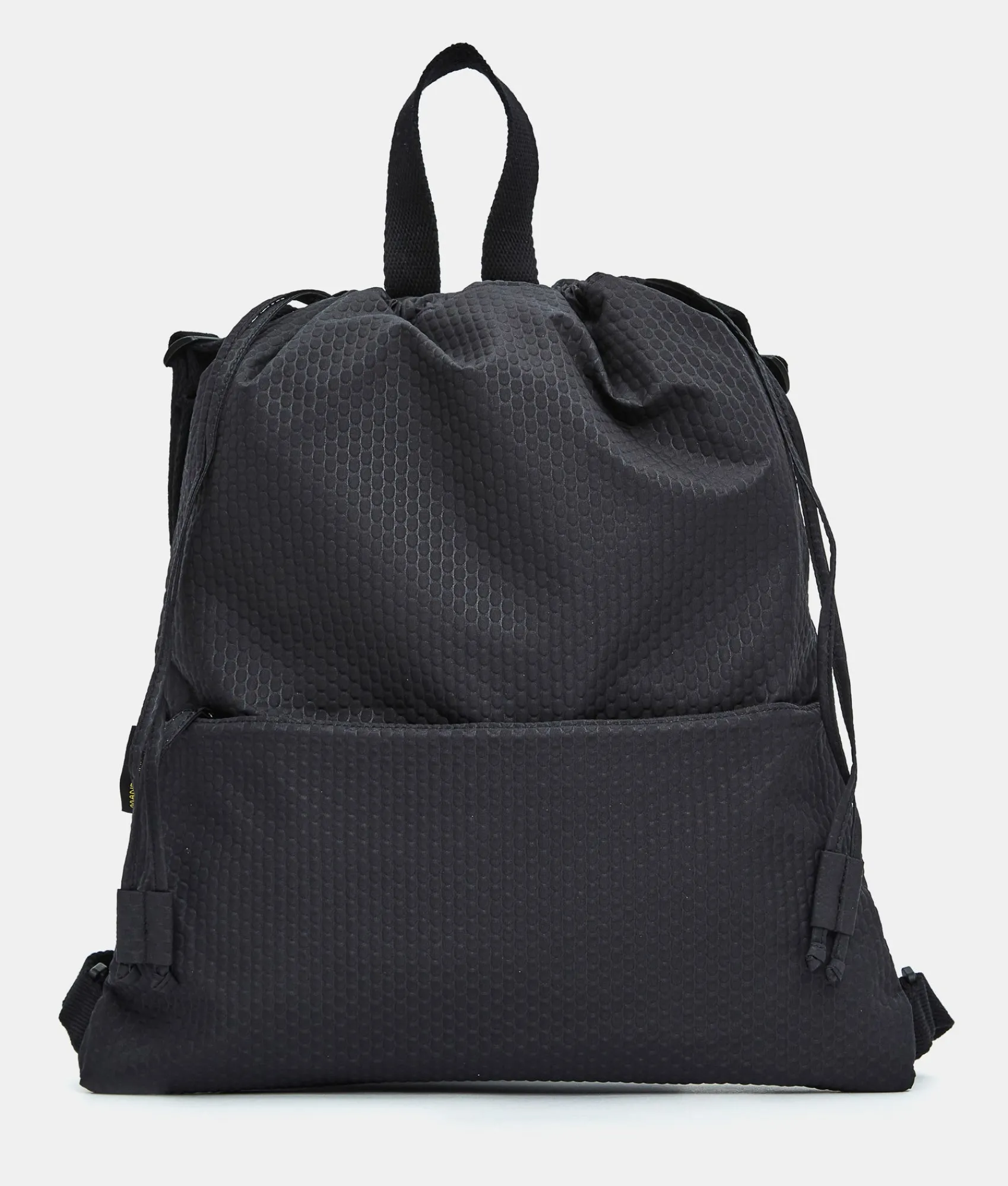 Outlet Mandarina Duck REVIVAL 2.0 Foldable Drawstring Backpack Black