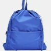 Sale Mandarina Duck REVIVAL 2.0 Foldable Drawstring Backpack ElectricBlue