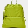 Outlet Mandarina Duck REVIVAL 2.0 Foldable Drawstring Backpack MapoGreen