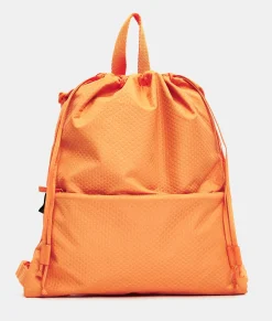 Online Mandarina Duck REVIVAL 2.0 Foldable Drawstring Backpack Tangerine