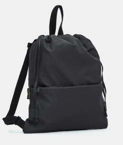 Outlet Mandarina Duck REVIVAL 2.0 Foldable Drawstring Backpack Black