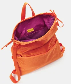 Online Mandarina Duck REVIVAL 2.0 Foldable Drawstring Backpack Tangerine