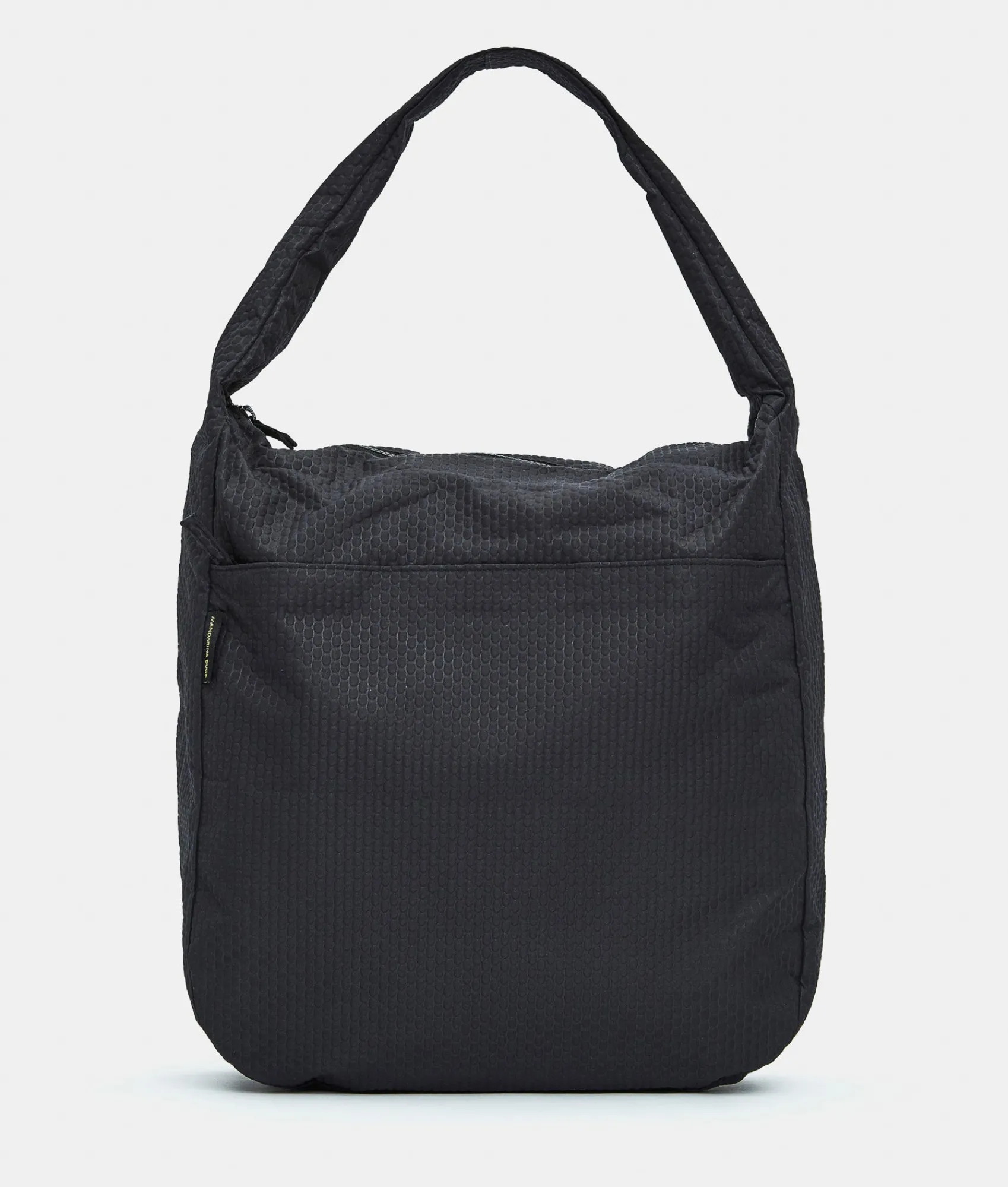 Sale Mandarina Duck REVIVAL 2.0 Foldable Large Shoulder Bag Black