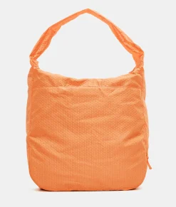 Sale Mandarina Duck REVIVAL 2.0 Foldable Large Shoulder Bag Tangerine
