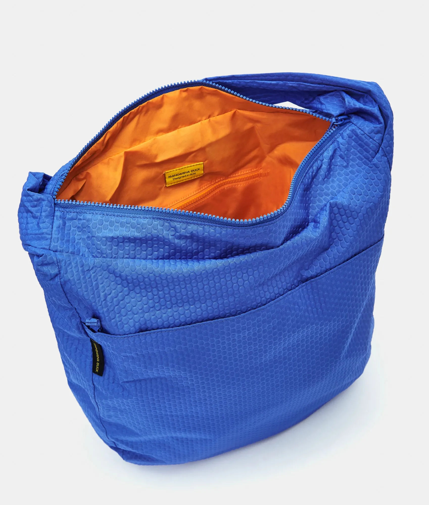 Sale Mandarina Duck REVIVAL 2.0 Foldable Large Shoulder Bag ElectricBlue