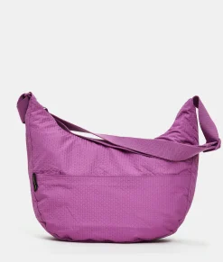 Online Mandarina Duck REVIVAL 2.0 Foldable Medium Shoulder Bag Orchid