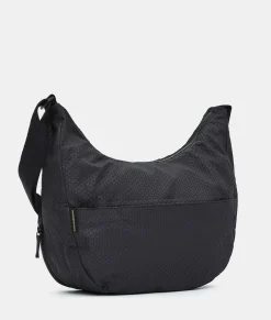 New Mandarina Duck REVIVAL 2.0 Foldable Medium Shoulder Bag Black