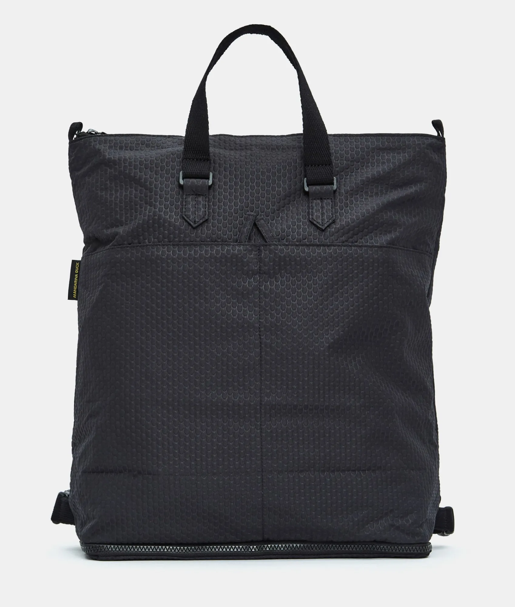 Discount Mandarina Duck REVIVAL 2.0 Foldable Multifunction Tote Black