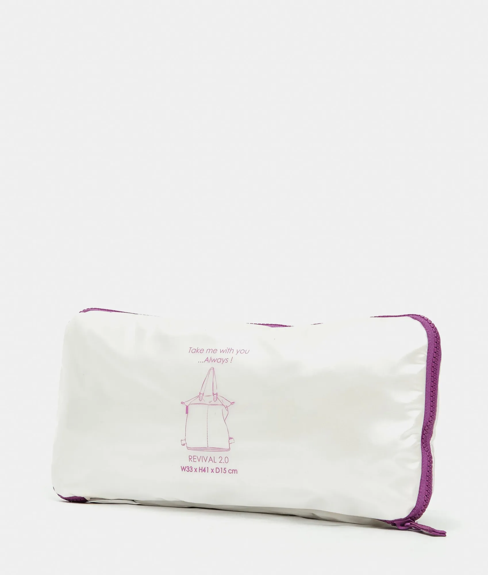 Discount Mandarina Duck REVIVAL 2.0 Foldable Multifunction Tote Orchid