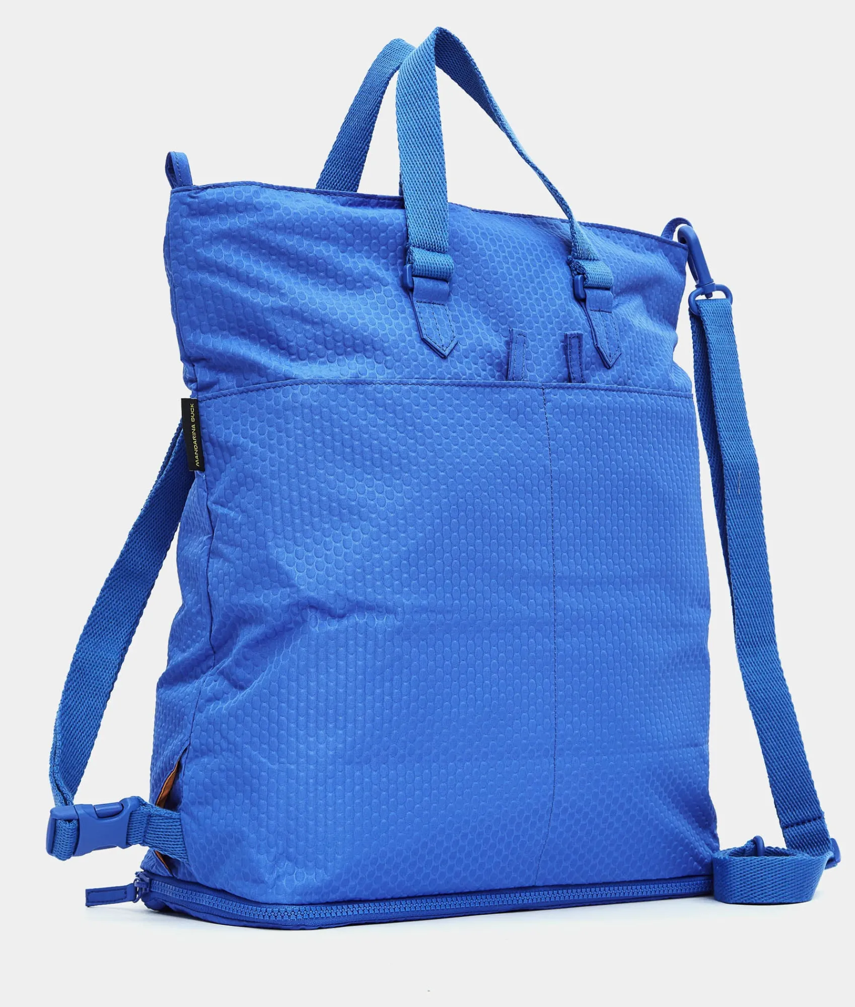 Fashion Mandarina Duck REVIVAL 2.0 Foldable Multifunction Tote ElectricBlue