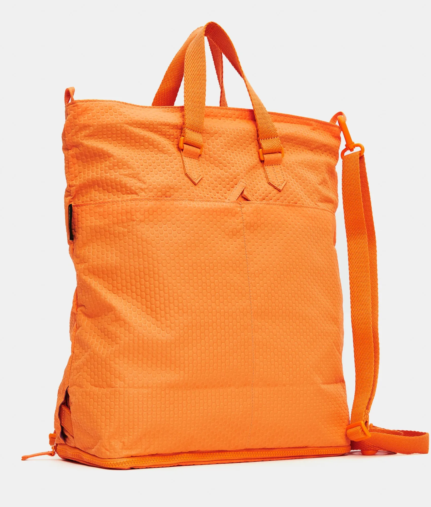 Fashion Mandarina Duck REVIVAL 2.0 Foldable Multifunction Tote Tangerine