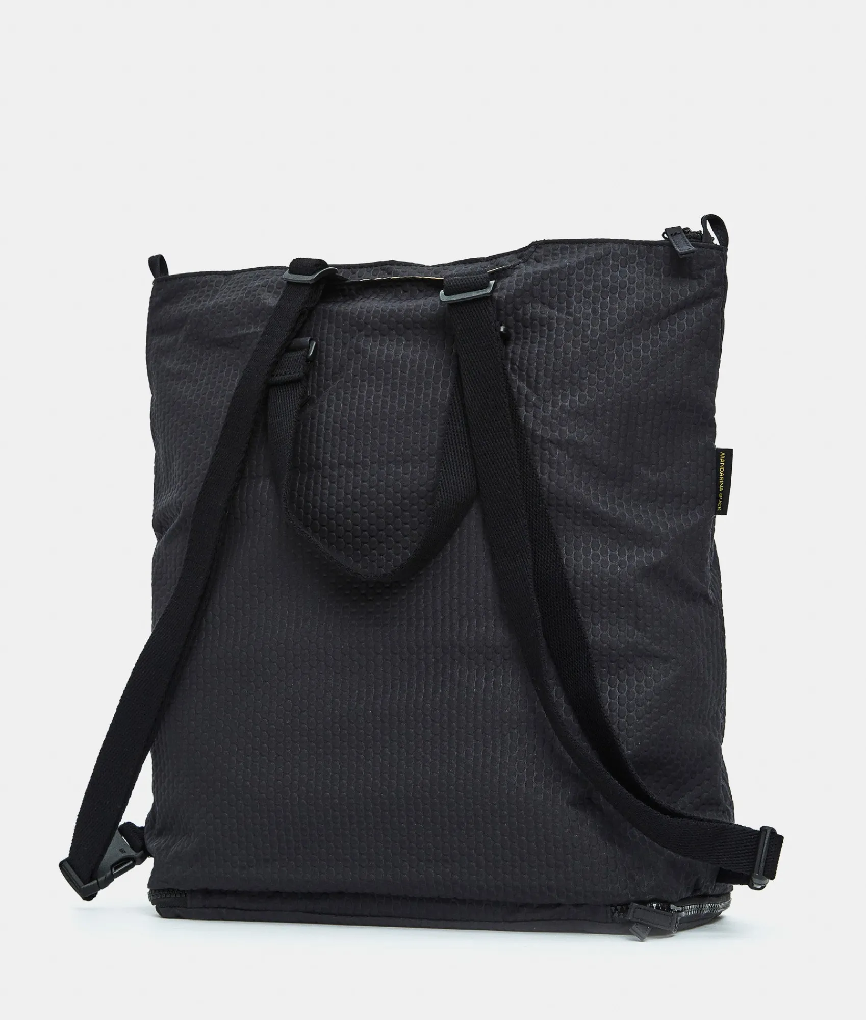 Discount Mandarina Duck REVIVAL 2.0 Foldable Multifunction Tote Black