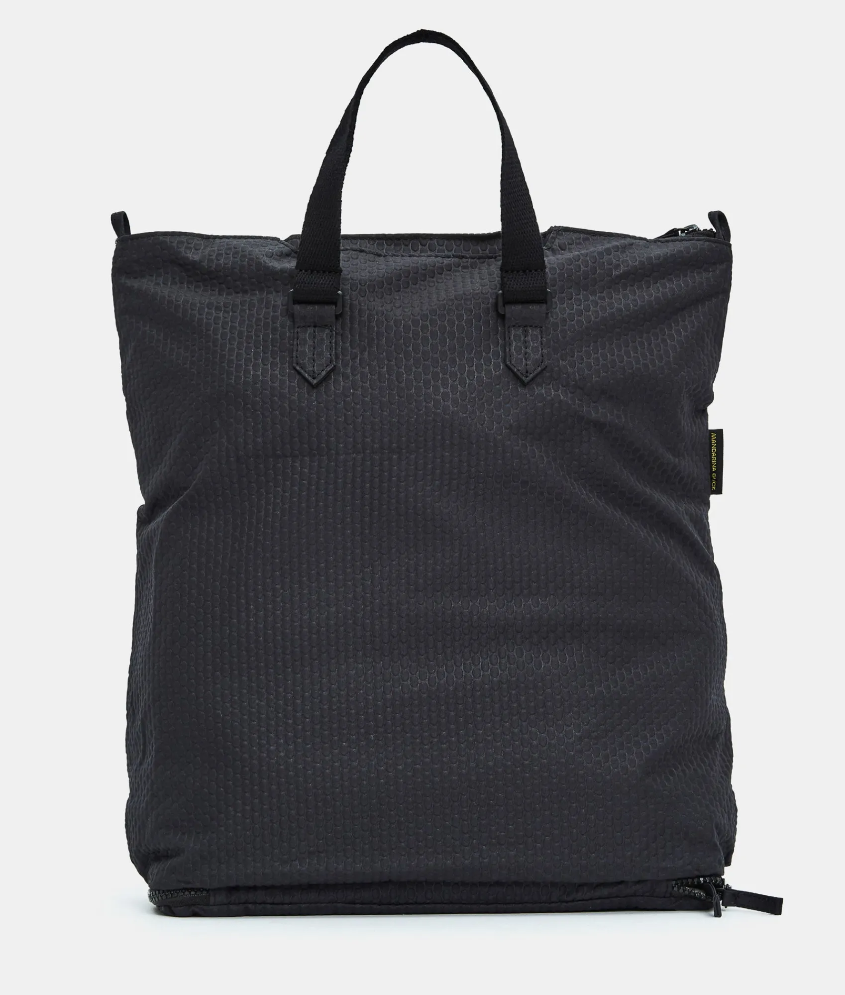 Discount Mandarina Duck REVIVAL 2.0 Foldable Multifunction Tote Black