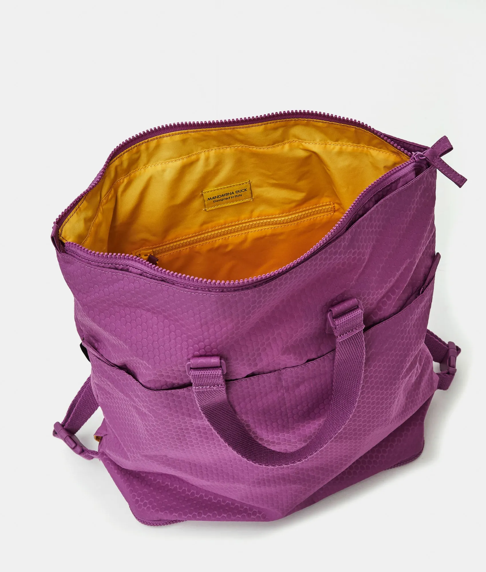 Discount Mandarina Duck REVIVAL 2.0 Foldable Multifunction Tote Orchid