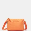 Outlet Mandarina Duck REVIVAL 2.0 Foldable Triple Pochette Tangerine