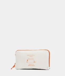 Outlet Mandarina Duck REVIVAL 2.0 Foldable Triple Pochette Tangerine