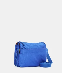 Best Mandarina Duck REVIVAL 2.0 Foldable Triple Pochette ElectricBlue