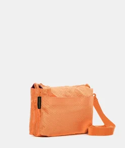 Outlet Mandarina Duck REVIVAL 2.0 Foldable Triple Pochette Tangerine