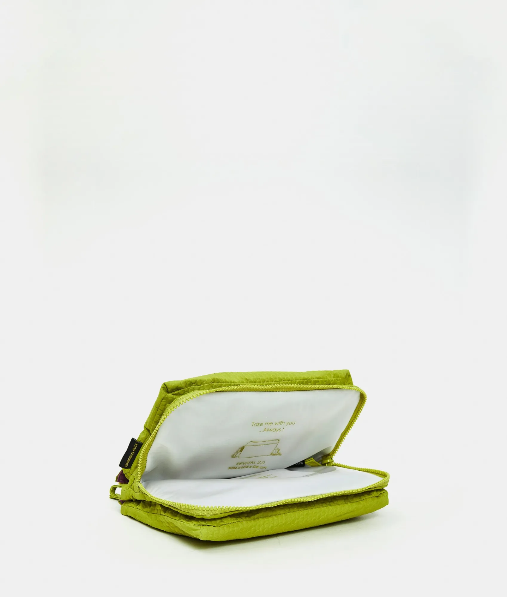 Clearance Mandarina Duck REVIVAL 2.0 Foldable Triple Pochette MapoGreen