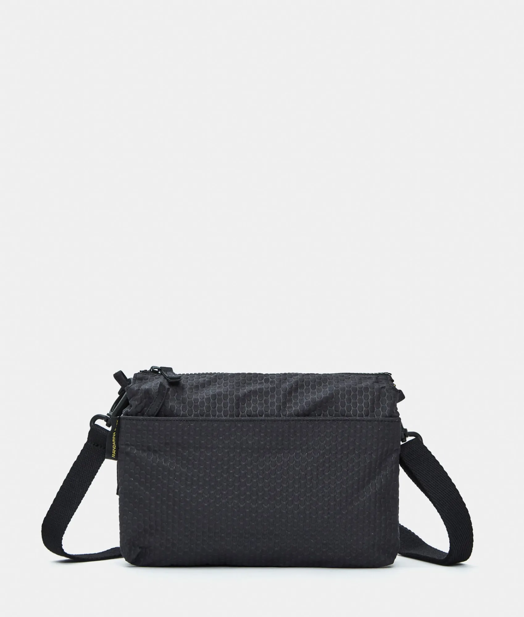Sale Mandarina Duck REVIVAL 2.0 Foldable Triple Pochette Black