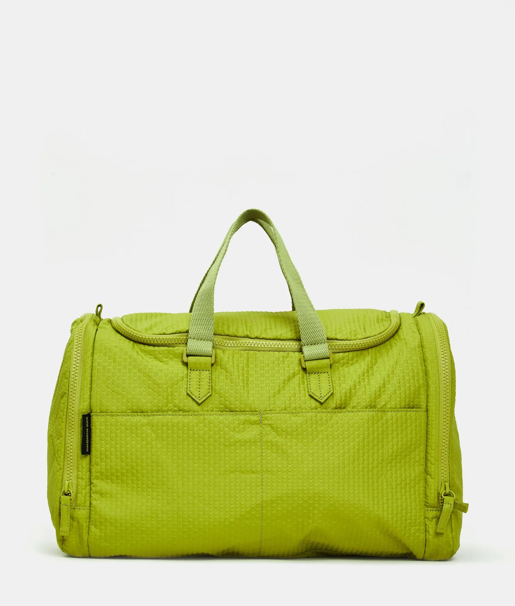 New Mandarina Duck REVIVAL 2.0 Foldable Weekend Bag MapoGreen