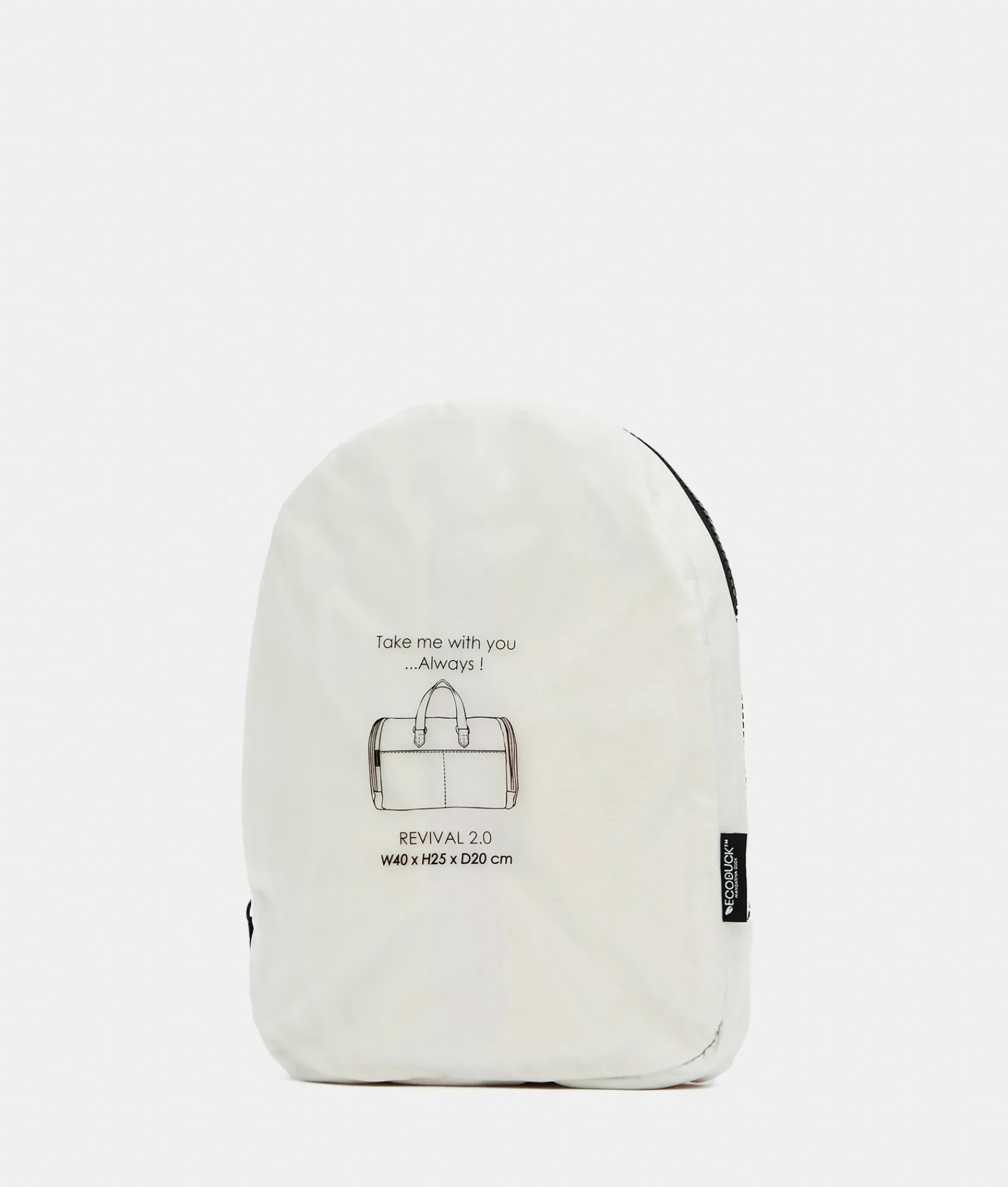 Best Mandarina Duck REVIVAL 2.0 Foldable Weekend Bag Black
