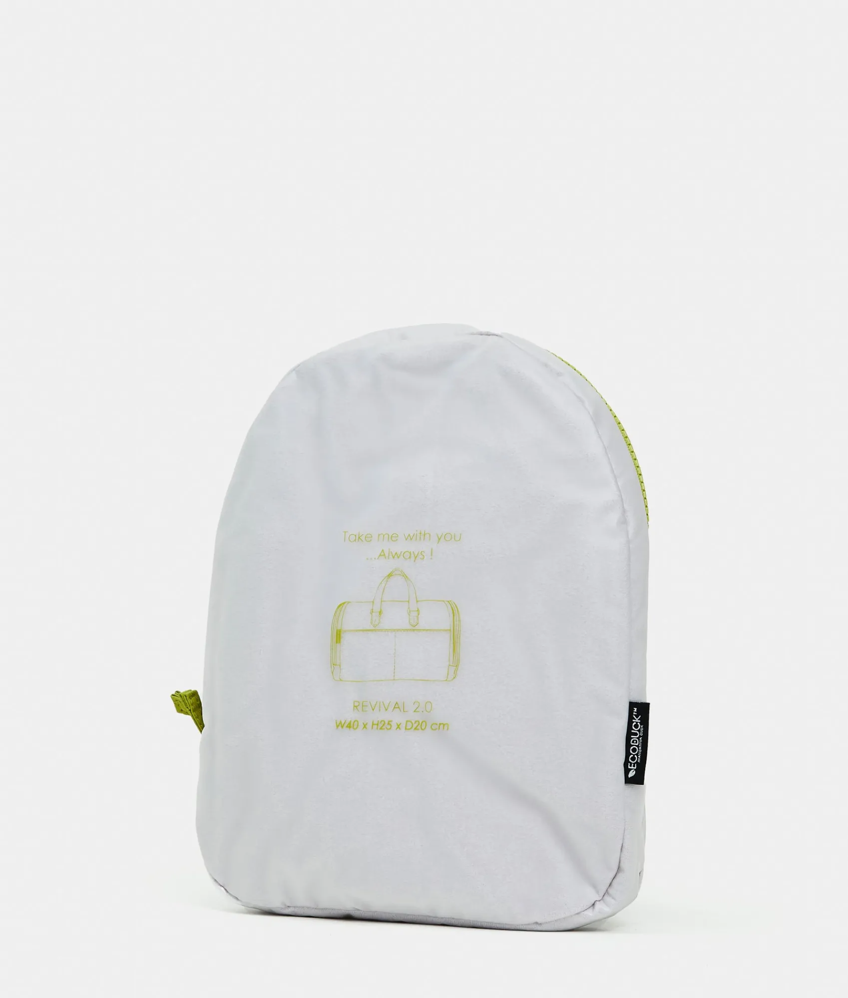 New Mandarina Duck REVIVAL 2.0 Foldable Weekend Bag MapoGreen