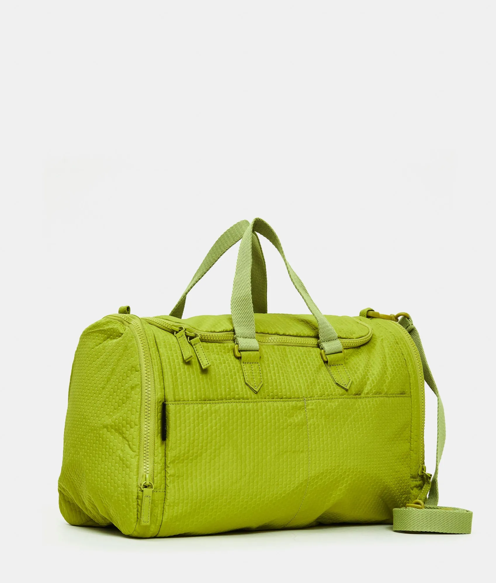 New Mandarina Duck REVIVAL 2.0 Foldable Weekend Bag MapoGreen