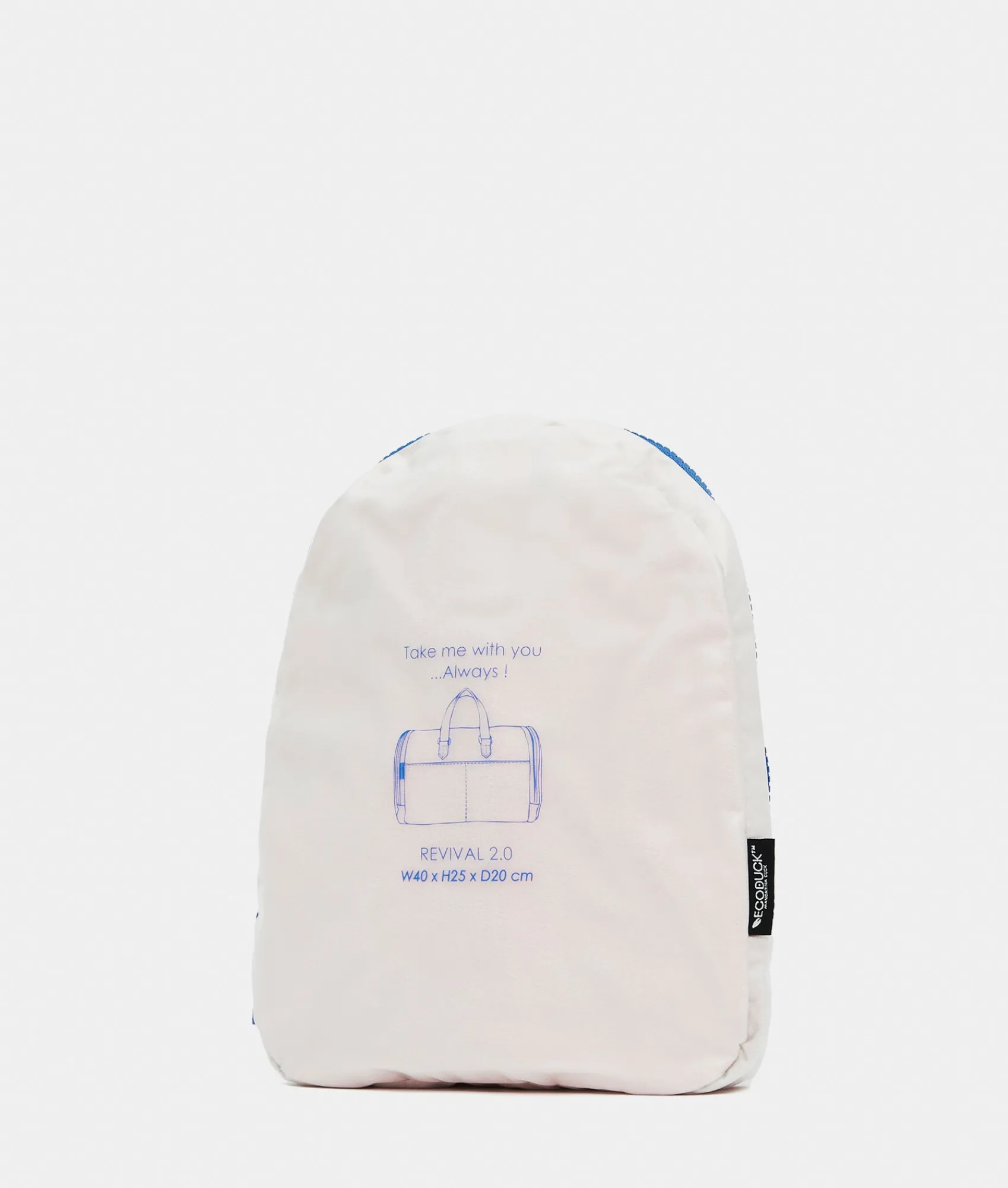 Best Mandarina Duck REVIVAL 2.0 Foldable Weekend Bag ElectricBlue