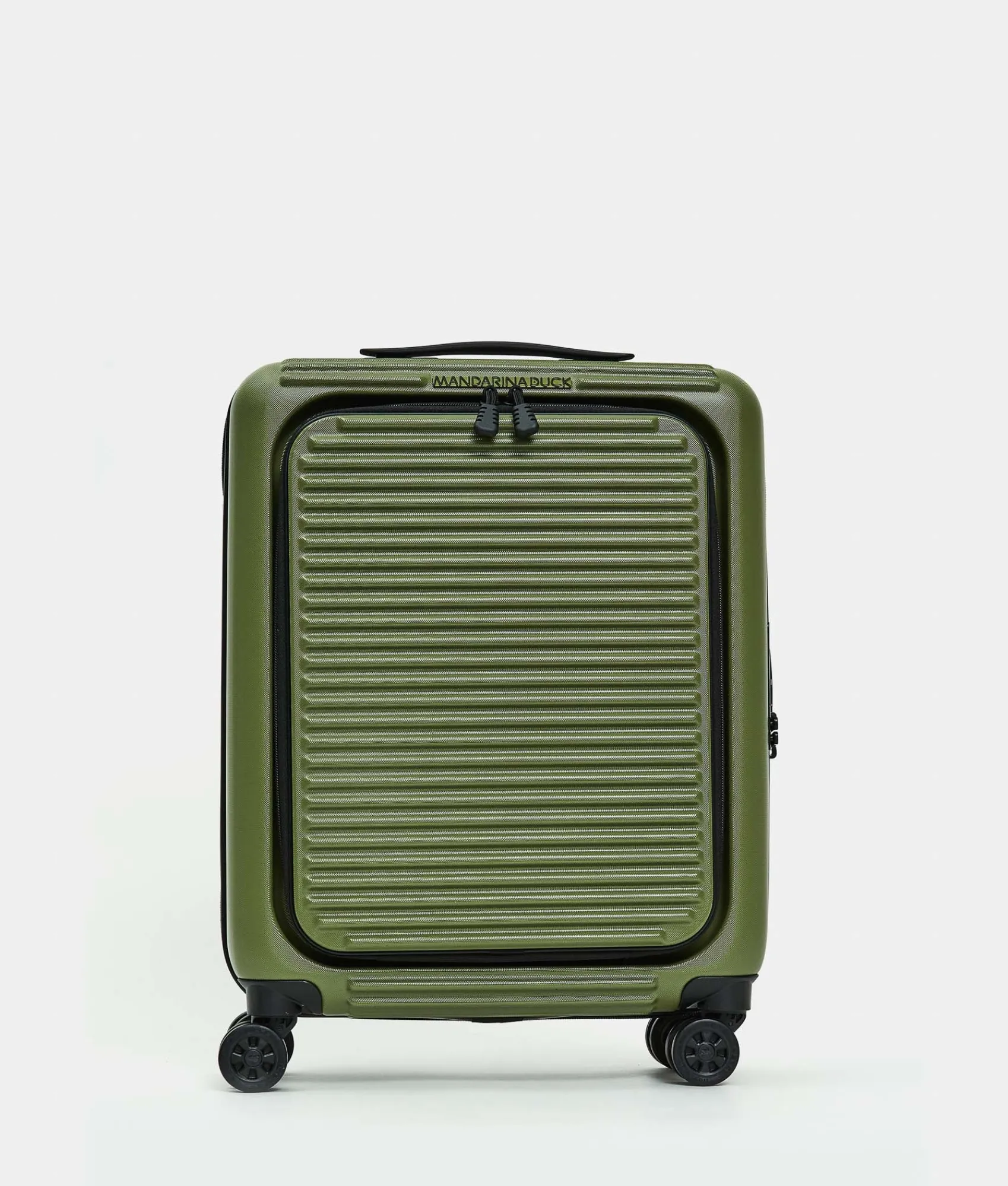 Best Mandarina Duck TANK Carry-On Cabin Trolley | cm 55X40X20 MilitaryGreen