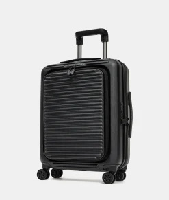 Discount Mandarina Duck TANK Carry-On Cabin Trolley | cm 55X40X20 Black