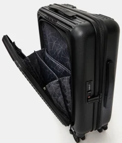 Discount Mandarina Duck TANK Carry-On Cabin Trolley | cm 55X40X20 Black