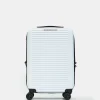 Hot Mandarina Duck TANK Expandable Cabin Trolley | cm 55X35X23 OpticalWhite