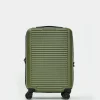 New Mandarina Duck TANK Expandable Cabin Trolley | cm 55X35X23 MilitaryGreen