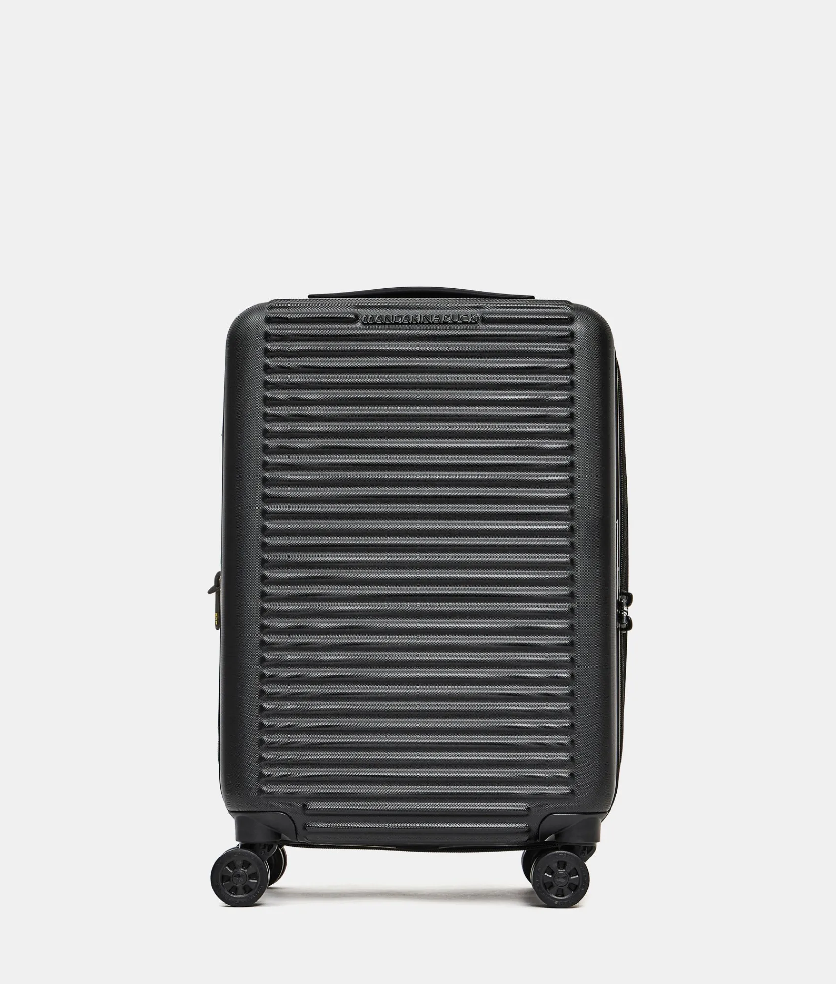 Discount Mandarina Duck TANK Expandable Cabin Trolley | cm 55X35X23 Black