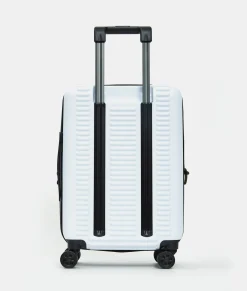 Hot Mandarina Duck TANK Expandable Cabin Trolley | cm 55X35X23 OpticalWhite