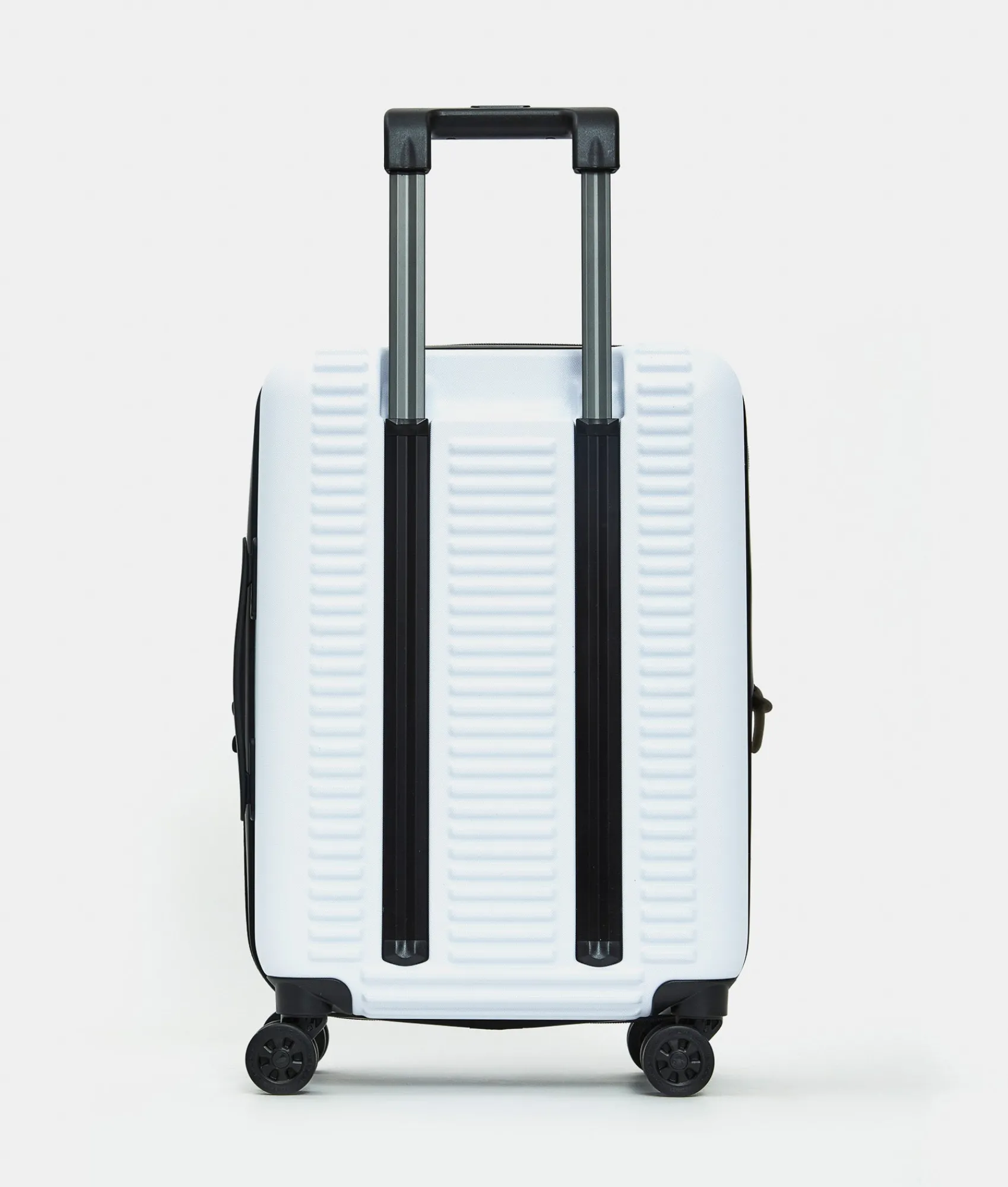 Hot Mandarina Duck TANK Expandable Cabin Trolley | cm 55X35X23 OpticalWhite